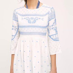 NWT Anthropologie Meadowbrook Blouse White - XS